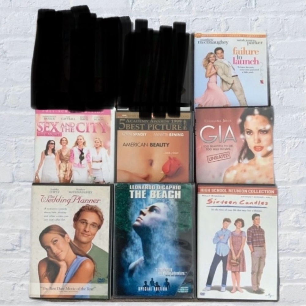 💕 Bundle of 7 romantic comedy and drama DVDs